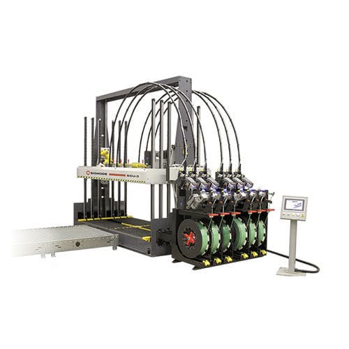 Automatische Umreifungsmaschine - GCU-3 - SIGNODE - für Wellpappe / für Polyesterbänder / mit integriertem HMI Touchscreen