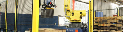 Roboter-Entpalettierer - SIGNODE - für Platten / für Schalen / Kisten