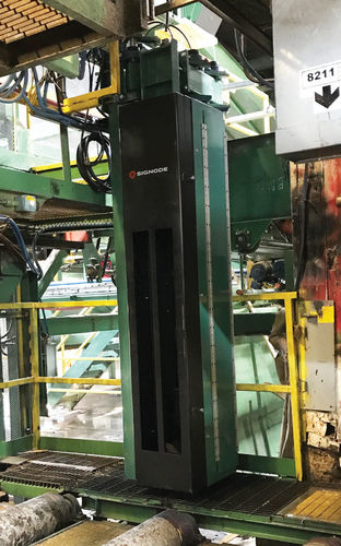 Automatisches Beschriftungssystem - SIGNODE - Holz / Druck