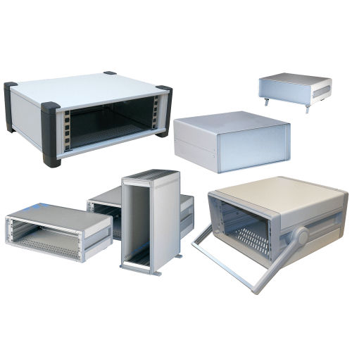 19"-Rack-Gehäuse - Verotec - rechteckig / PVC / IP55