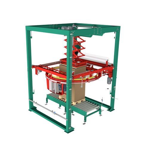 Horizontaler Stretchwickler - PROWRAPP - Project Service & Produktion GmbH - automatisch / Paletten