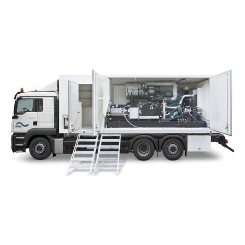 Dieselbetriebener Hochdruckreiniger - EcoMaster D 550Z ZWG - WOMA GmbH - LKW-montiert