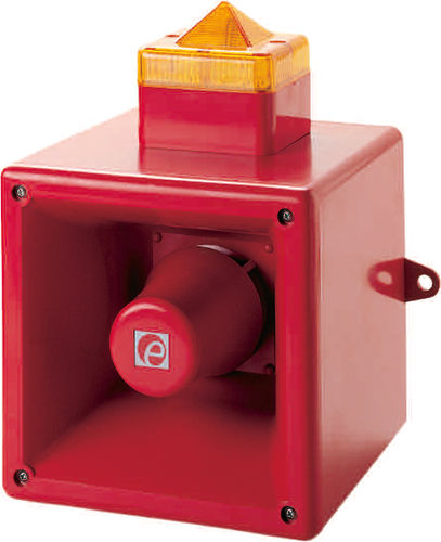 Brand-Warnhupe - AL121 - E2S Warning Signals - mit Xenon-Alarmleuchte