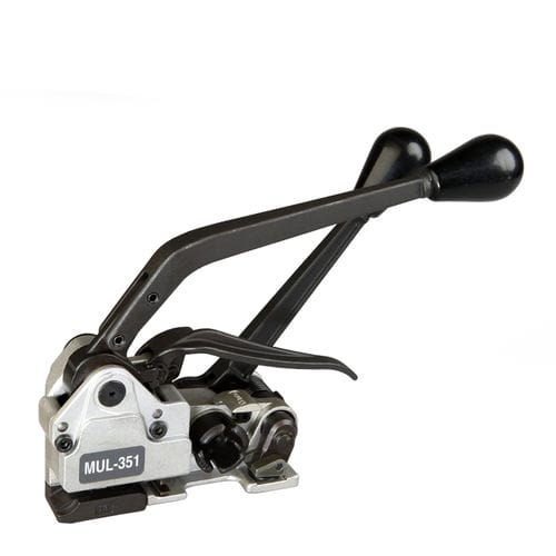 Manuelles Umreifungsgerät und Spanner - MUL-351 - Teknika Strapping Systems - für Kunststoffbänder / mit Sohle
