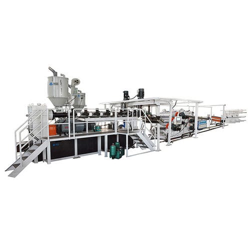 Extrusionsanlage für Platten - JIANGSU BEIER MACHINERY CO.,LTD - für Thermoplaste