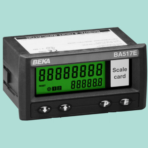 Kontakt-Tachometer - BA517E - BEKA - für Schalttafelmontage / digital