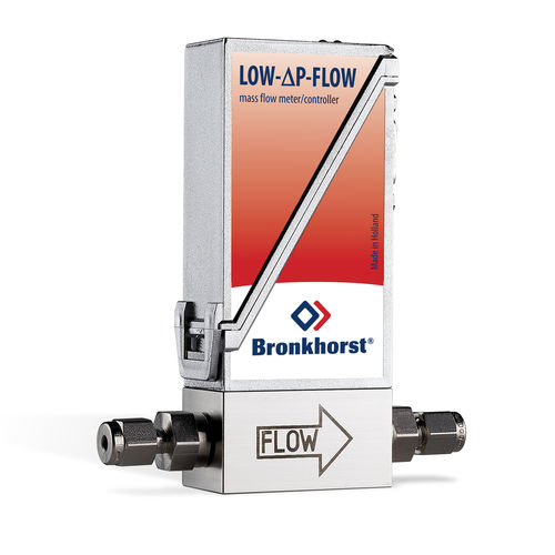 Durchflussmesser mit Massendurchflussregler - LOW-ΔP - Bronkhorst - Differenzdruck / Massen / für Gas