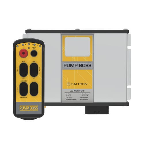 Betonpumpen Fernbedienung - Remtron&trade; Pump Boss&trade; - Cattron - drahtlos / mit Knöpfen / für Gebäude