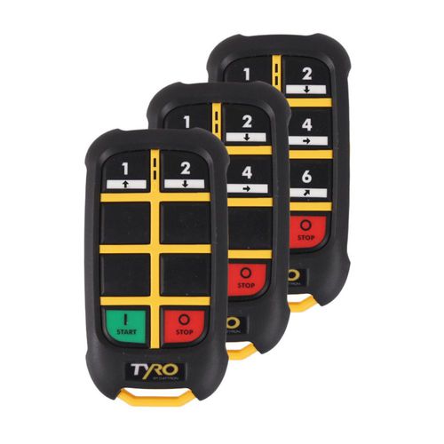 Funkfernsteuerung - Tyro™ Musca 2S - Cattron - mit Knöpfen / Industrie / für Winden