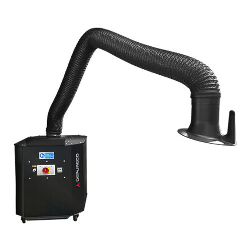 Mobile Rauchabzugsanlage - AIR WELD - DEPURECO INDUSTRIAL VACUUMS - wandmontiert / Schweiß / Patronen