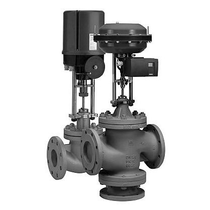Kegel Ventil - PV 6321 series  - RTK Regeltechnik Kornwestheim - pneumatisch gesteuert / Stell / für Gas