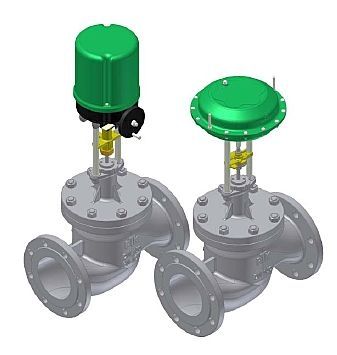 Kugelsitzventil - MV 5300 series - RTK Regeltechnik Kornwestheim - elektrisch / für Gas / Ausgleich