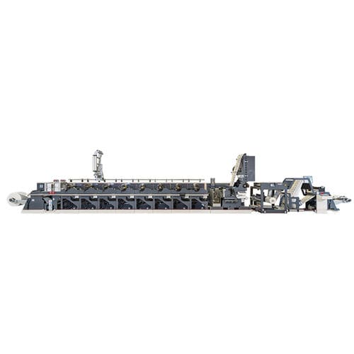 Inline-Flexodruckmaschine - FA-6* - Nilpeter - für Papier / für Etiketten / für Verpackung