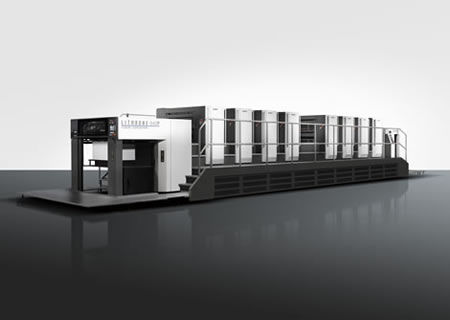 Druckmaschine per Rotogravur - LITHRONE G40P - Komori - 4-Farben / 8-Farben / 10-Farben