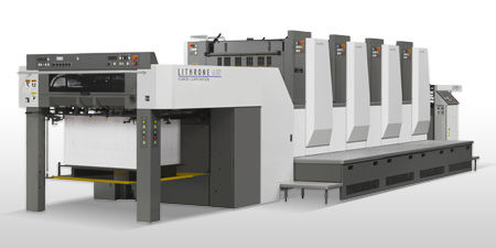 Druckmaschine per Rotogravur - LITHRONE A37 - Komori - 5-Farben / 4-Farben / 2-Farben