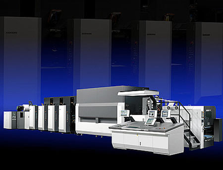 Drehbare Offsetpresse - SYSTEM 18S - Komori - für Papier