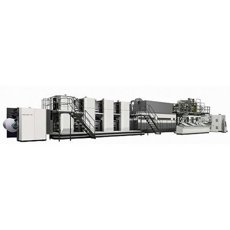 Drehbare Offsetpresse - SYSTEM 35D - Komori - für Papier