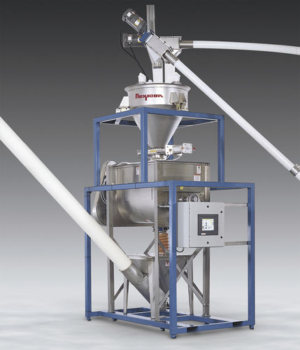 Dosier- und Mischanlage / Schrauben - FLEXICON - per Gewicht