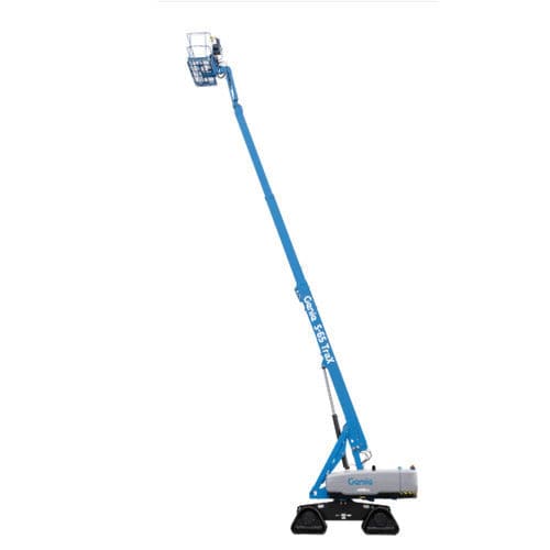 Teleskoparbeitsbühne auf Raupen - S®-65 TraX™ - Genie - elektrisch / dieselbetrieben / für Baustelle