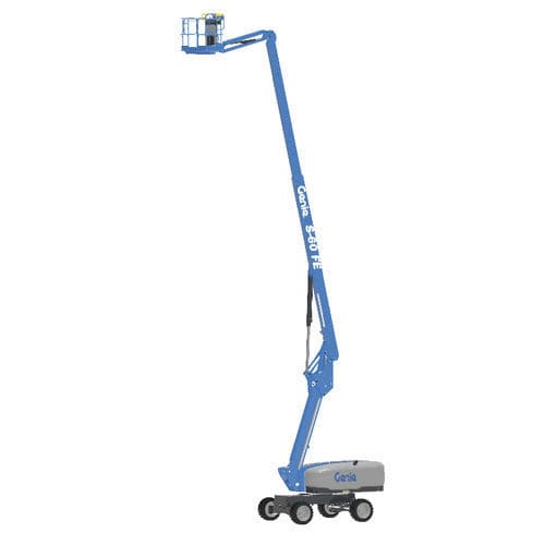 Mobile Teleskoparbeitsbühne - S®-60 FE - Genie - hybrid / elektrisch / hydraulisch