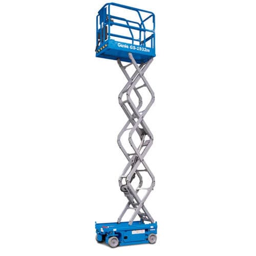 Festinstallierte Scherenarbeitsbühne - GS™-1932m - Genie - elektrisch / für den Innenbereich / für Außenbereich