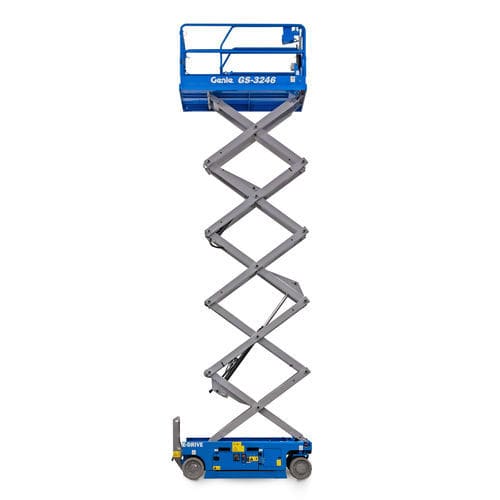 Mobile Scherenarbeitsbühne - GS™-3246 - Genie - elektrisch / für den Innenbereich / für Außenbereich