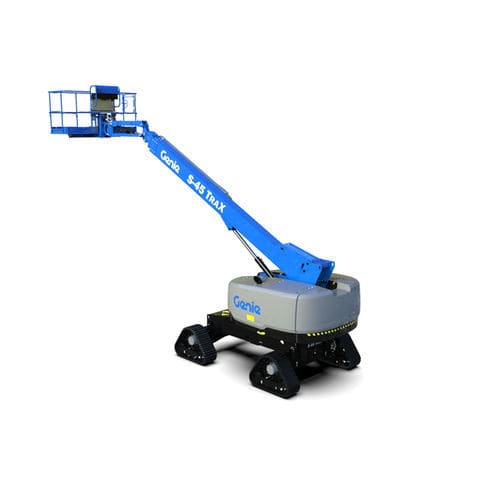 Festinstallierte Teleskoparbeitsbühne - S®-45 TraX™ - Genie - auf Raupen / Diesel / für Baustelle