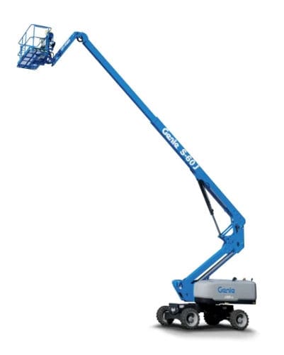 Mobile Teleskoparbeitsbühne - S®-60 J - Genie - dieselbetrieben / für Baustelle / kompakt