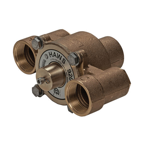 Thermostatisches Ventil / Misch - 9201E - Haws AG - Headquarters for Europe, Middle East and - Temperaturstell / Messing / für Wasser
