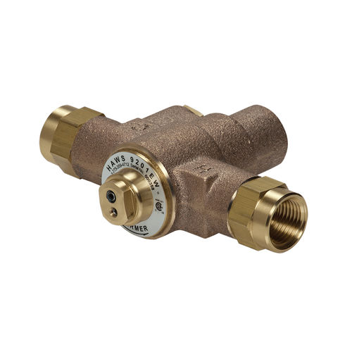 Thermostatisches Ventil / Temperaturstell - 9201EW AXION® - Haws AG - Headquarters for Europe, Middle East and - Messing / für Wasser / 3-Wege