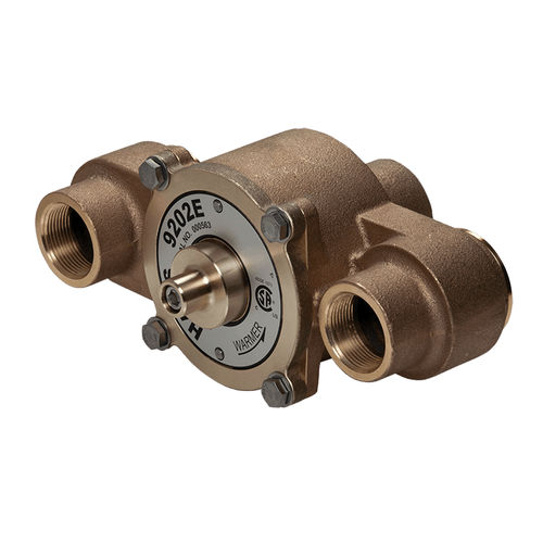 Thermostatisches Ventil / Temperaturstell - 9202E  - Haws AG - Headquarters for Europe, Middle East and - Messing / für Wasser / 3-Wege