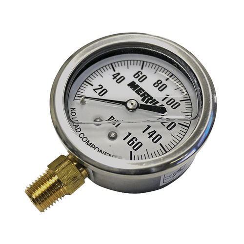 Analoges Manometer - 2580702 - Haws AG - Headquarters for Europe, Middle East and - Gewinde / Edelstahl / tragbar