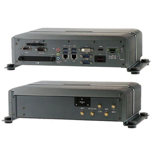 Embedded-Computer - AIV-HM76V0FL - Acrosser Technology - 3rd generation Intel® Core / CAN-Bus / WiFi