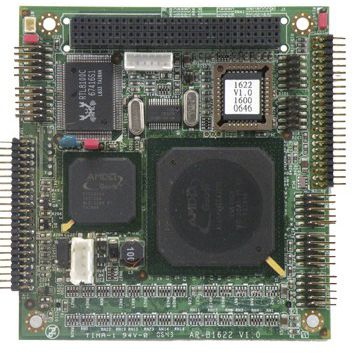 CPU-Karte / PC 104-plus - AR-B1622  - Acrosser Technology - AMD LX 800 / embedded