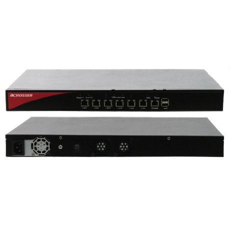 Network Security Platform / Intel® Atom D525 - AR-R6006  - Acrosser Technology - Firewall