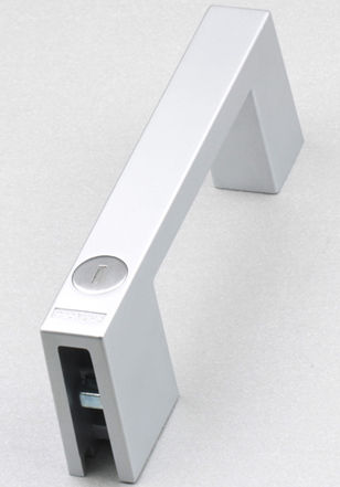 Griff mit Haken - LS501  - NINGBO SHENGJIU CABINETS LOCK - Tür / Edelstahl / U-förmig