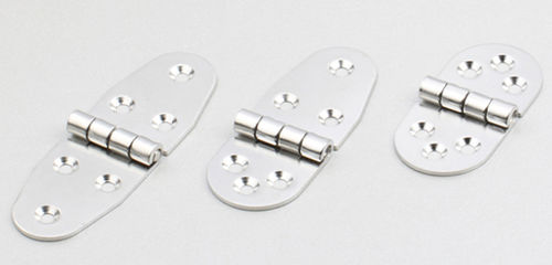 Flacher Scharnier - CL238 series - NINGBO SHENGJIU CABINETS LOCK - Edelstahl / Einschraub / 180°