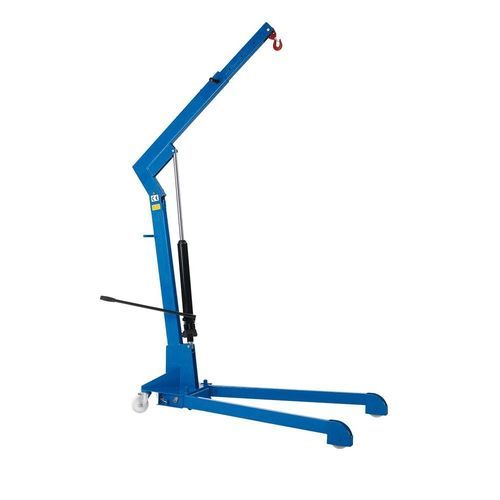 Werkstattkran / 500 kg - 188486W - DENIOS - hydraulisch / teleskopisch