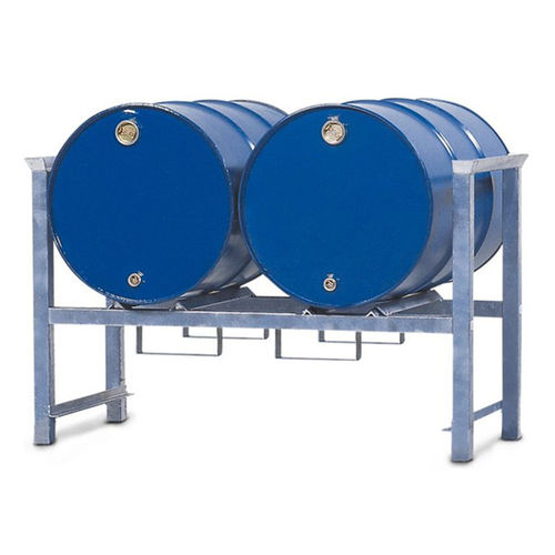 Warenlager-Regal - 114535W - DENIOS - für Fässer / galvanisiertem Stahl