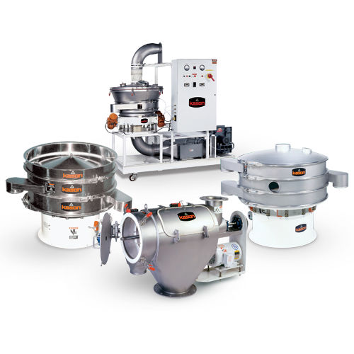 Siebmaschine für Pulverrecycling - TYPICAL10 - Kason - Kreisschwing / für Pulver / für Pellets
