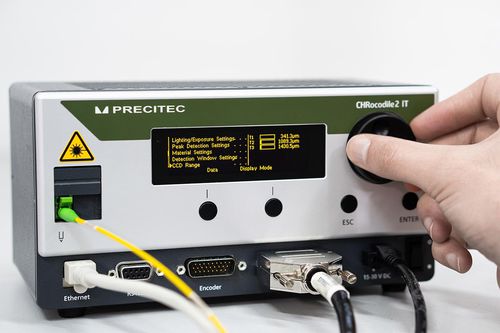 Interferometrie Sensor / Infrarot - CHRocodile 2 IT series - PRECITEC OPTRONIK - zur Dickemessung / kontaktlos