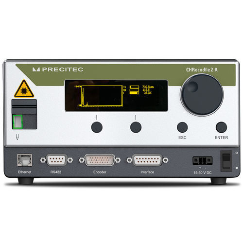 Folien-Dickenmessmaschine - CHRocodile 2 K - PRECITEC OPTRONIK - Wand / Kunststoff / stationär