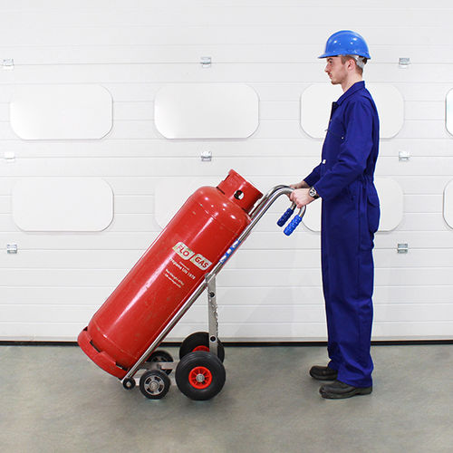 Gasflaschen Sackkarre - CTS03 - STS - Bespoke Handling Equipment - Edelstahl