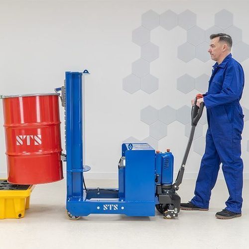 Motorisierter Fassheber - DTP series - STS - Bespoke Handling Equipment - elektrisch / batteriebetrieben / vollelektrisch