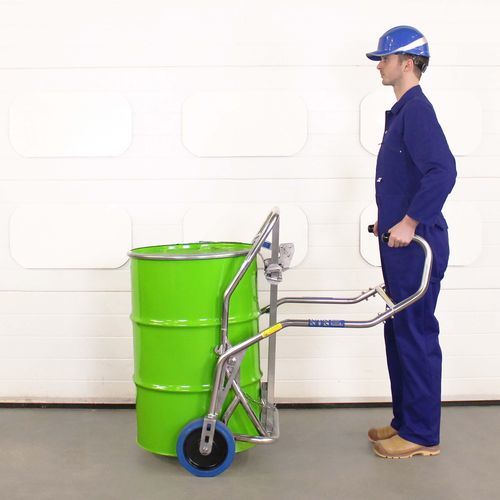 Manueller Fassheber - DTC01 - STS - Bespoke Handling Equipment - handbetrieben / Federdruck / Edelstahl