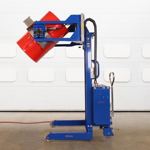 Pneumatischer Fassheber - STP01-RRH01-Ex - STS - Bespoke Handling Equipment - manuell / Druckluft / drehbar