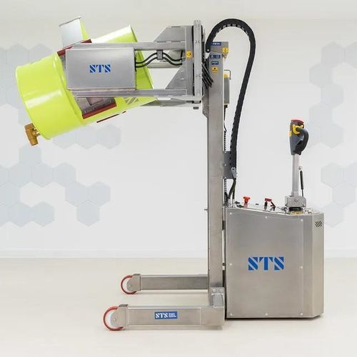 Pneumatischer Fassheber - STE05-RRH01-SS - STS - Bespoke Handling Equipment - elektrohydraulisch / elektrisch / batteriebetrieben