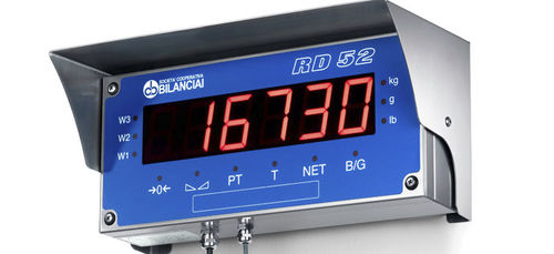 Gewichtsrepeater - RD52HL - Soc Coop Bilanciai