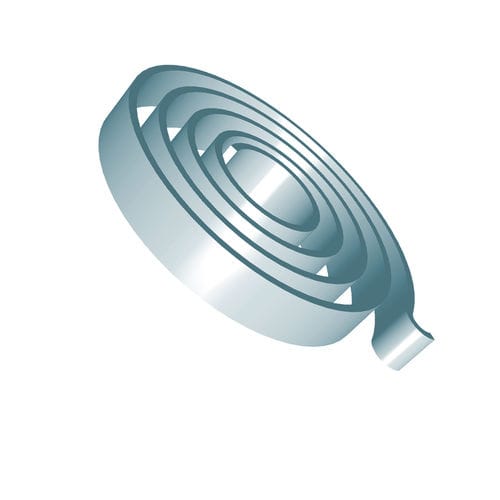 Feder mit konstantem Zug - BAUMANN SPRINGS LTD. - Spiral / Stahl / für elektrische Ausrüstung
