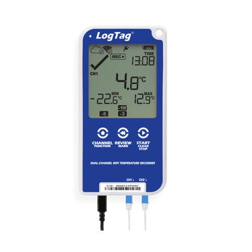 Temperatur-Datenlogger - UTRED30-Wifi (DC) - Logtag - WiFi / Online / mit LCD-Display